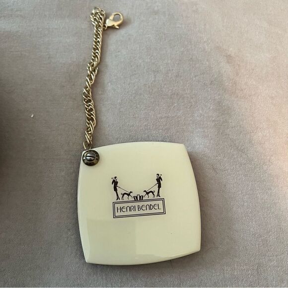 Henri Bendel Centennial Stripe Shoulder Bag with Compact Mirror - Picture 8 of 10